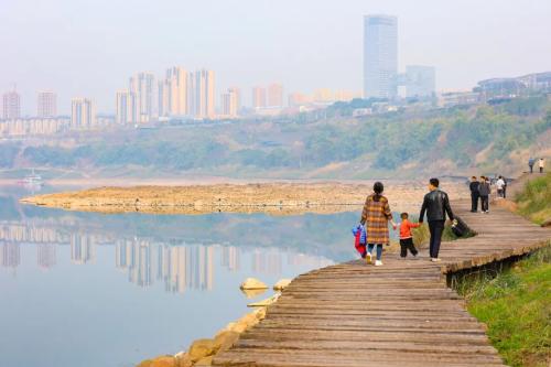 Spring walk in Chongqing continues | Yuelai Jiangwan Qingshui Trail, a pleasant walk along Jialing River!
