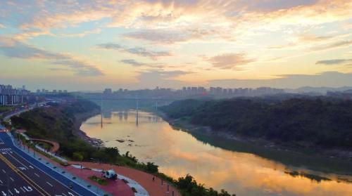 Spring walk in Chongqing continues | Yuelai Jiangwan Qingshui Trail, a pleasant walk along Jialing River!
