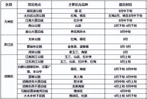 It's official! In spring of 2023, there will be over 270 flower viewing spots in Chongqing!
