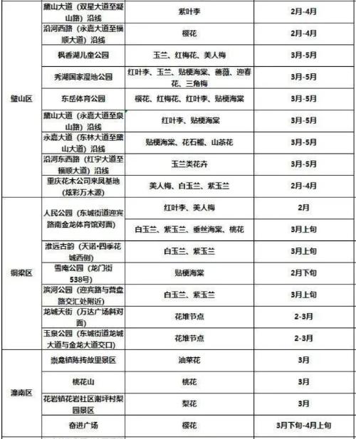 It's official! In spring of 2023, there will be over 270 flower viewing spots in Chongqing!
