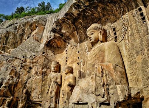 The largest Buddha in Shaanxi, palm width 5 or 6 meters! now a world heritage
