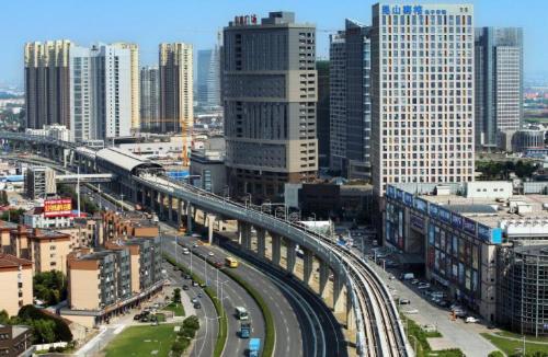The first county-level city in China with a subway, known as "the strongest county in China", with beautiful scenery.