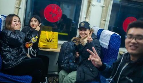 Beijing has a special direct train, whole journey is 1228 kilometers, and scenery along way is very beautiful.
