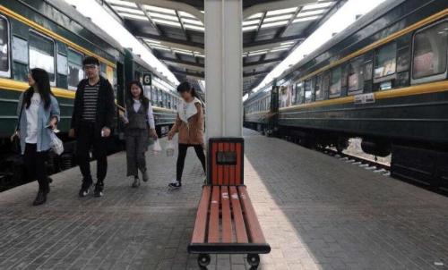 There is a direct train from Guangzhou to Beijing, whole journey is only 5 stops, and scenery along way is very beautiful.