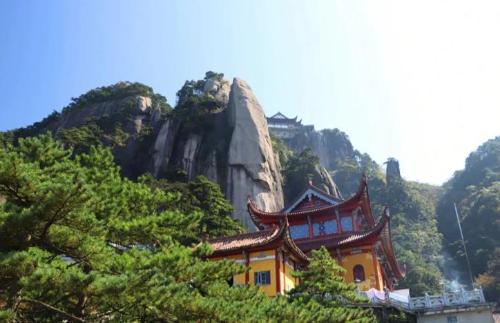 Among China's four famous Buddhist mountains, it is only geological park in world known as "the first mountain in southeast."