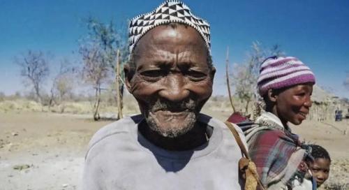 Primitive tribes who rip food out of the mouths of lions, steal ostrich eggs when they are hungry, and catch antelopes if they want to eat meat.
