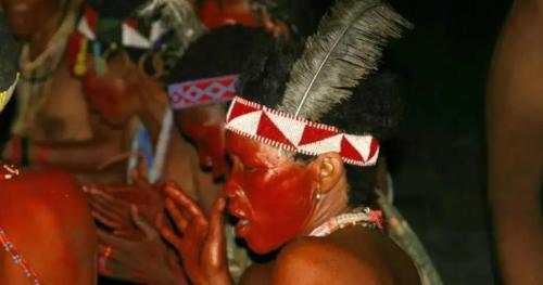 Primitive tribes who rip food out of the mouths of lions, steal ostrich eggs when they are hungry, and catch antelopes if they want to eat meat.
