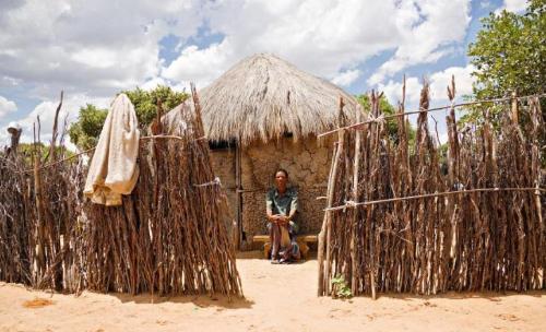 Primitive tribes who rip food out of the mouths of lions, steal ostrich eggs when they are hungry, and catch antelopes if they want to eat meat.

