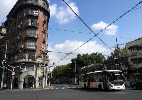 There is a special road in center of Shanghai that was built to transport troops and used to be dividing line of Shanghai.