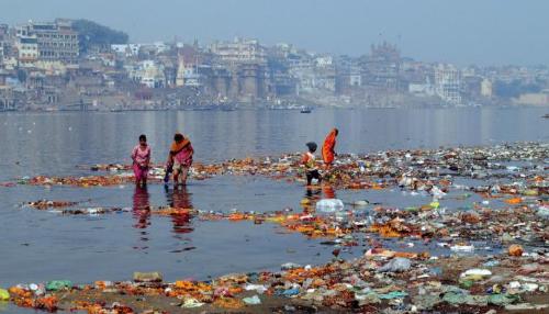 Ganges mineral water goes on sale and 100,000 bottles sell out within an hour? How dirty is water of Ganges?