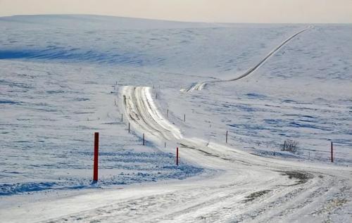 Road to death: 17,000 road workers froze to death and were buried under permafrost road