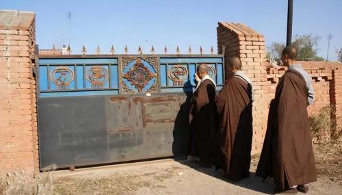 "Clean" monastic temple in northeast China: no tourism, no tickets, go for alms at a certain time every year