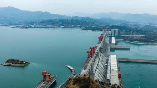 How long will it take if all gates open to release water into Three Gorges Reservoir?