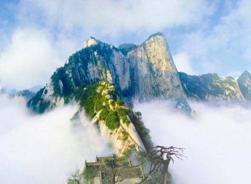 There are 4 unsolved mysteries in Huashan, and experts cannot explain them. Is this work of gods?
