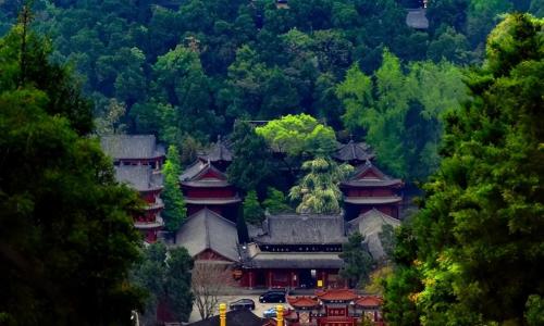 Sichuan Qingliu Temple, entrance fee plus parking fee is 2 yuan and vegetarian food is 3 yuan. Have you ever been there?