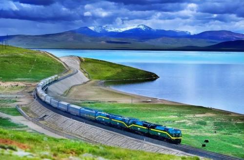 There is a "slow train" from Shanghai to Lhasa that takes 46 hours and is hard to find.