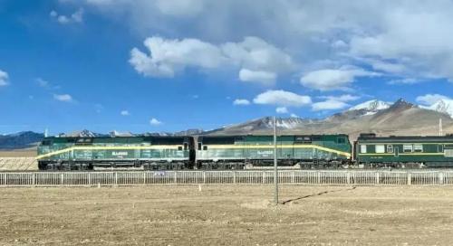 There is a "slow train" from Shanghai to Lhasa that takes 46 hours and is hard to find.