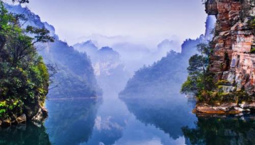 The only one in world! This is king of Hunan Province, and "most" of people who come to Zhangjiajie are Koreans.
