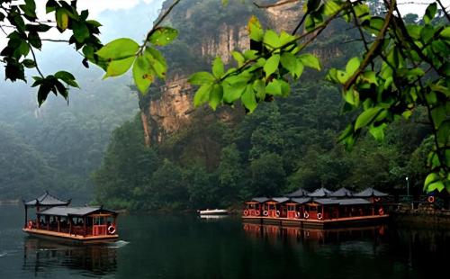 The only one in world! This is king of Hunan Province, and "most" of people who come to Zhangjiajie are Koreans.
