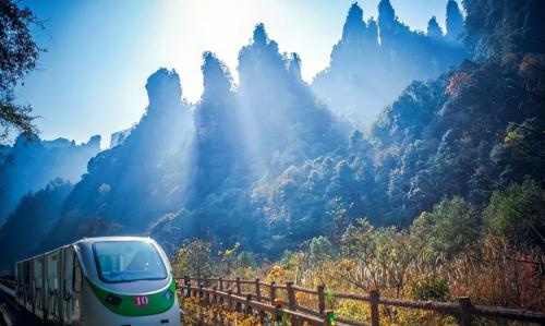 The only one in world! This is king of Hunan Province, and "most" of people who come to Zhangjiajie are Koreans.
