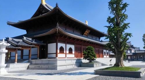 Zhejiang Guangde Temple can't enter hanfu? Became a "Japanese-style" temple? answered locally