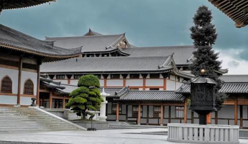 Zhejiang Guangde Temple can't enter hanfu? Became a "Japanese-style" temple? answered locally