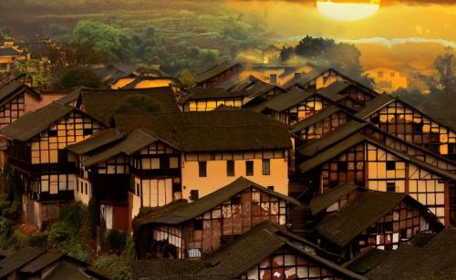 'Remote' Ancient City in Sichuan Province Doesn't Require Tickets, Once Prosperous, Now Peaceful

