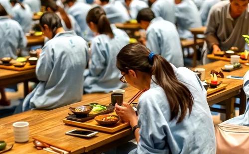 Temple of Conscience in Hubei Province, you can also eat vegetarian food here without entrance fees, but tourists often misunderstand name.