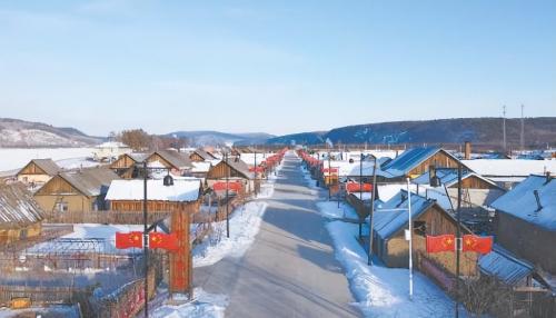 How cold is it in China's "northernmost first village"? Luoguhe Village, Greater Khingan: The village has a total of 36 households.