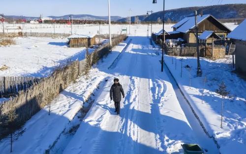 How cold is it in China's "northernmost first village"? Luoguhe Village, Greater Khingan: The village has a total of 36 households.