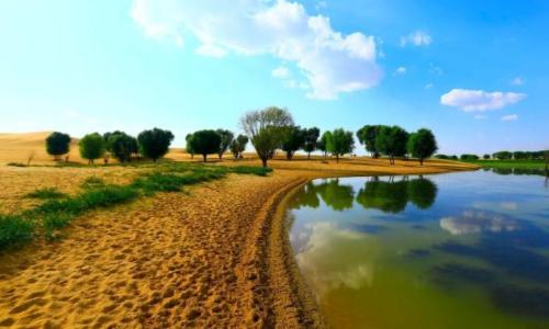 Desert Fight Miracle? China's first disappearing desert is larger than Hainan Island, and 80% of its territory has turned into an oasis
